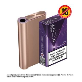 Starter Kit HYPER X2 AIR GOLD + KENT designed for glo Violet