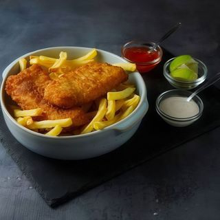 Peixe e Fritas