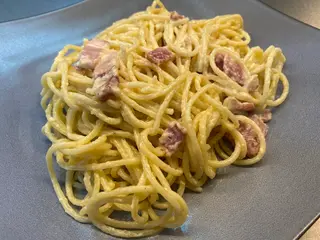 Espaguetis Carbonara