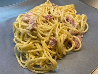 Espaguetis Carbonara