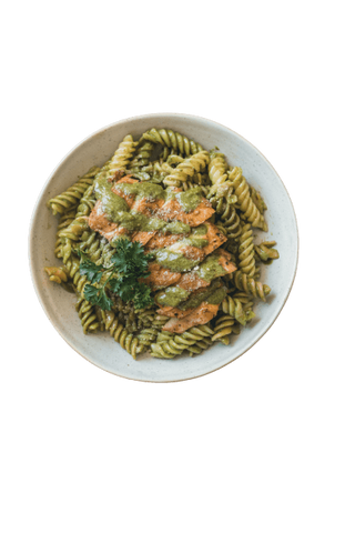 Fusilli Pesto w/ Grilled Chicken - Double Portion