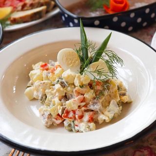 Олів'є з яловичиною