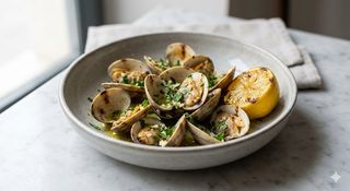 Almejas A La Plancha