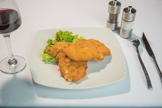 Snitel din piept de pui 