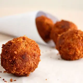 Bolitas De Pollo Fritas