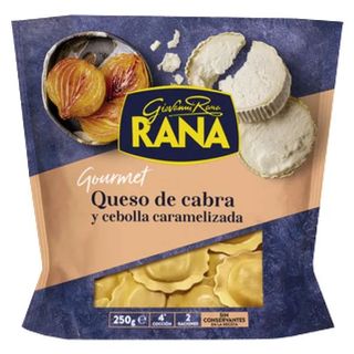 Ravioli Queso de Cabra y Cebolla Caramelizada Rana 250 Gr.