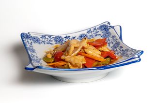 Pollo al salsa piccante