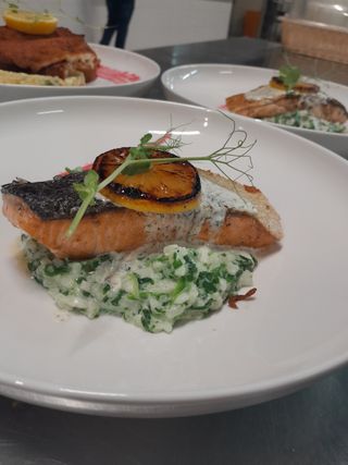 Losos u sosu od kopra