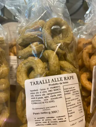 Taralli alle rape 300 g