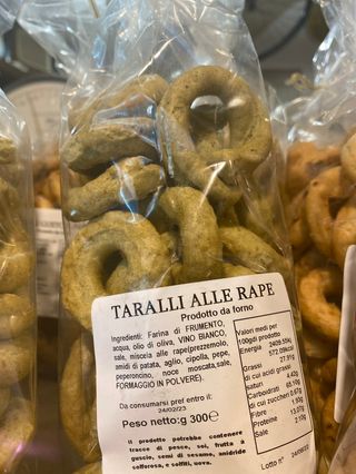 Taralli alle rape 300 g