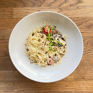 Паста курка-гриби