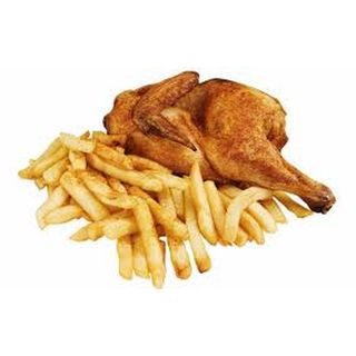 Fried Chicken + Chips Half
