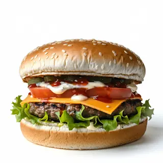 Panino cheeseburger