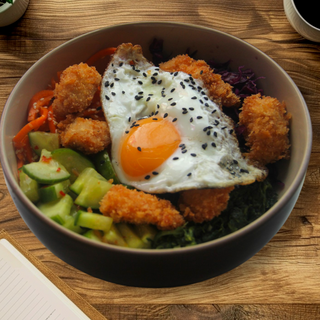 Bibimbap z kurczakiem