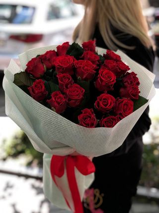 Букет 21 троянда Ель Торо