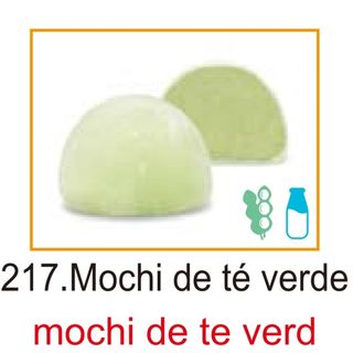 217.Mochi de te verde