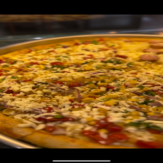 vegeterian pizza large