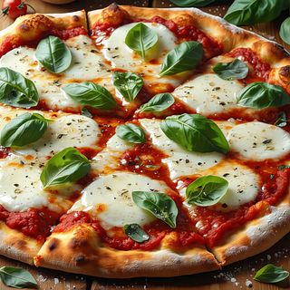 Włoska burrata e prosciutto