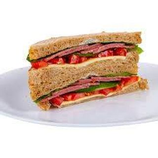 Beef Salami Sandwich