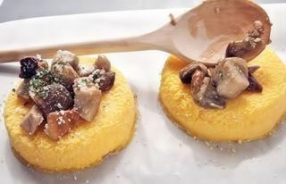 Tris di polenta