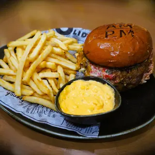 Smash Burger cu ficat de gâscă