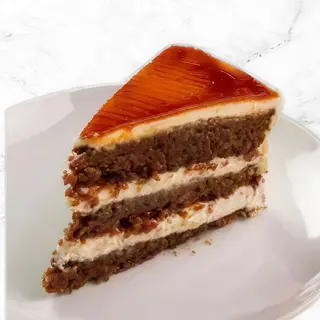 Porción de tarta