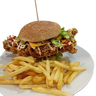 Hambúrguer Zinger menu set 