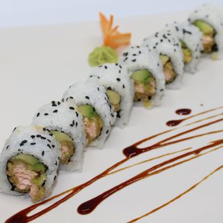 Uramaki tempura di salmone - 8 pezzi