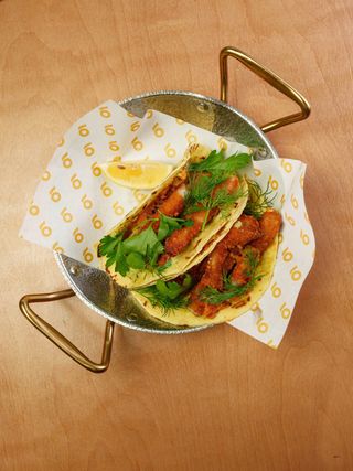 Тако с рыбными палочками (300г)