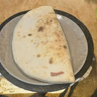 Pão com Alho, Fiambre  e Queijo