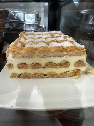 Tarta millefogli