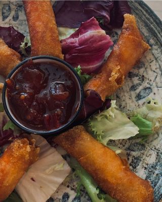 Langostinos crujientes