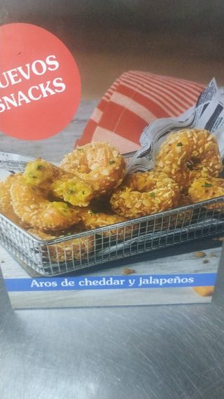 Aros De Cheddar (8 Uds.)