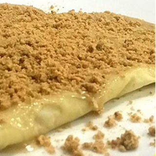 Crepe Doce de Leite e Paçoca