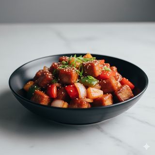 130 - Maiale in salsa agrodolce 咕老肉