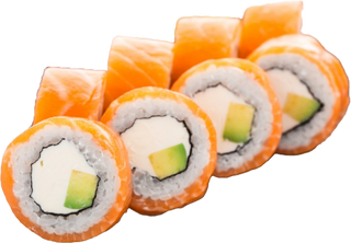 Филадельфия делюкс с авокадо (8шт)