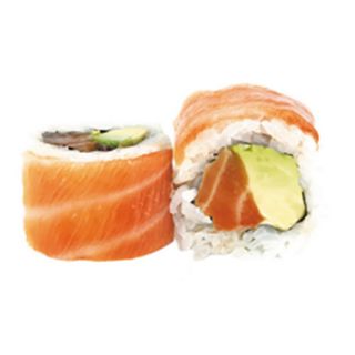 64.Salmón Uramaki (8 Pzs.).