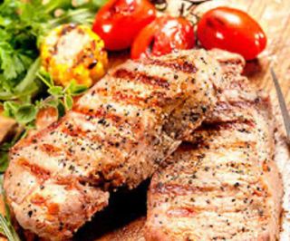  200gr De Steak Filet Grillé  Au Charbon