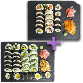 #SpeedSet 4.4+1  48 kawałków sushi, surówka