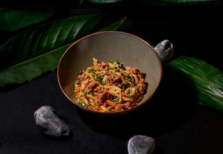 უდონი საქონლის ხორცით 