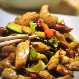 Pollo con verdure