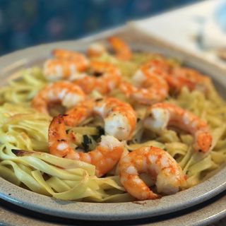 Massa de Camarão com Azeite Picante