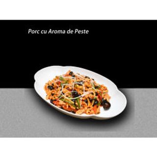 Porc cu aromă de pește 鱼香肉丝