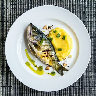 Meniu dorada grill cu mamaliguta si mujdei