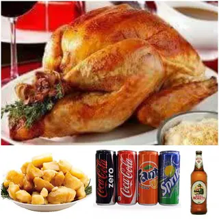 Menu mezzo pollo