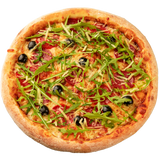 Піца з Салямі та Пепероні (30 см)