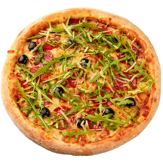 Піца з Салямі та Пепероні 30 см (540 г)