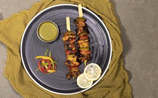 Tikka de pui și legume