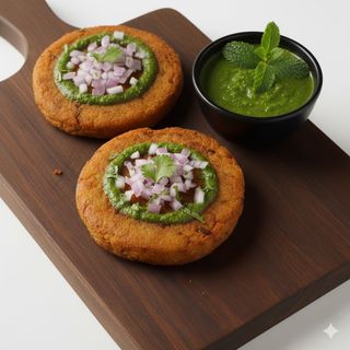 Punjabi aloo tikki - 2 pezzi