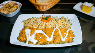 Meniu tocana ciuperci cus cus/muratura/paine/desert